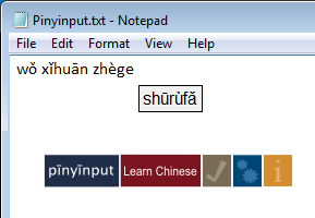 Pinyinput - The way to pinyin tone marks